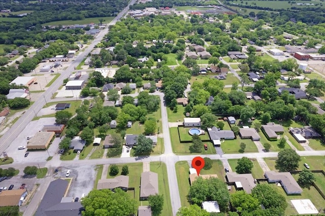 200 Herberta St, Pottsboro, TX 75076 - aerial view of property and surrounding area featuring nearby suburban area