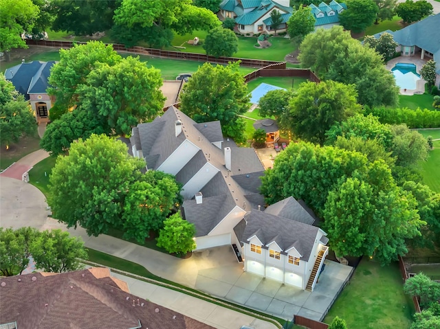 417 Windwood Ct, Mckinney, TX 75071 - aerial perspective of suburban area
