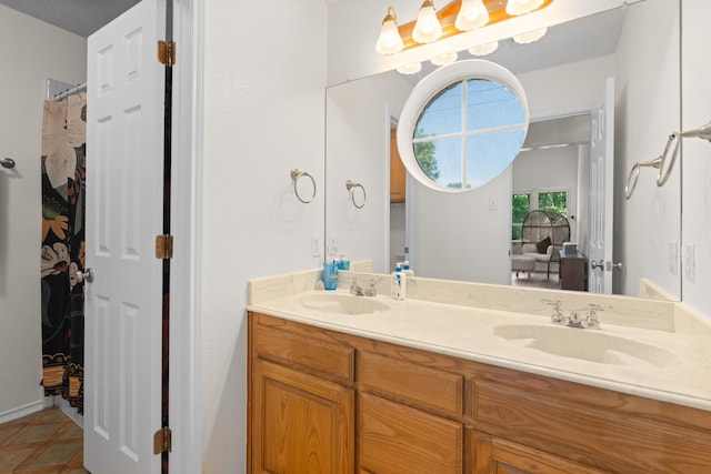 2521 Trail Tree Ct, Burleson, TX 76028 - bathroom with double vanity