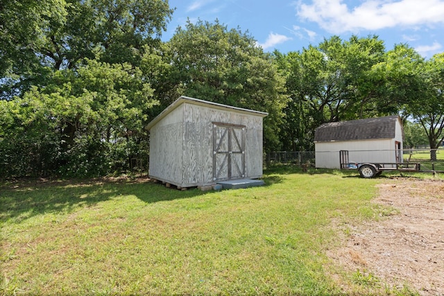 2521 Trail Tree Ct, Burleson, TX 76028 - view of shed featuring view of scattered trees
