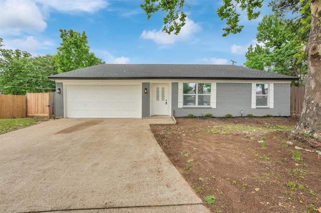 4608 Willow Elm Ct, Arlington, TX 76017 - single story home featuring brick siding, an attached garage, concrete driveway, and roof with shingles