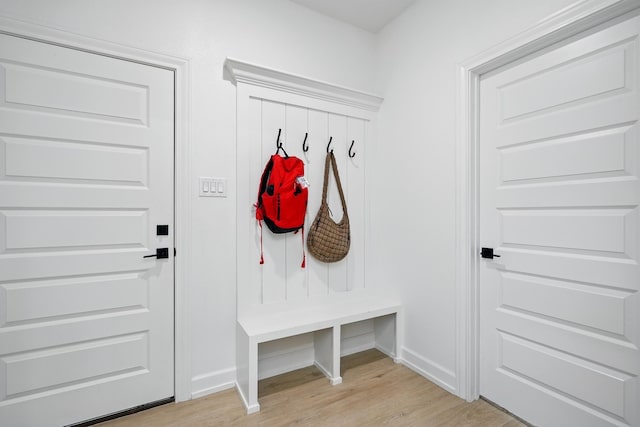120 Crosswind Trl, Ovalo, TX 79541 - mudroom with light wood-style flooring and baseboards