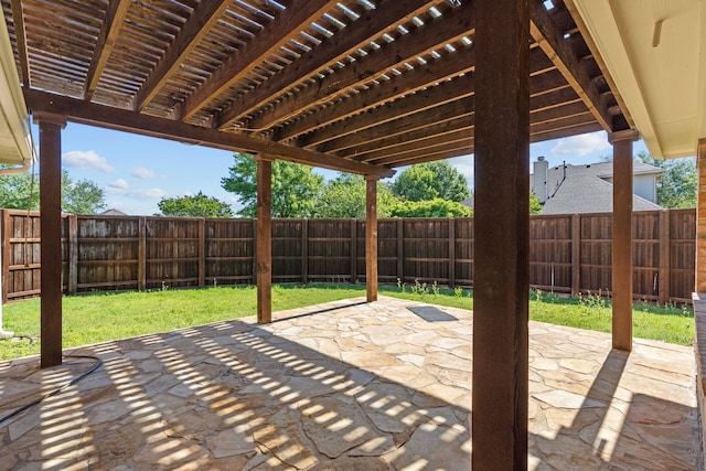 1060 Knightsbridge Dr, Frisco, TX 75036 - view of patio / terrace with a pergola