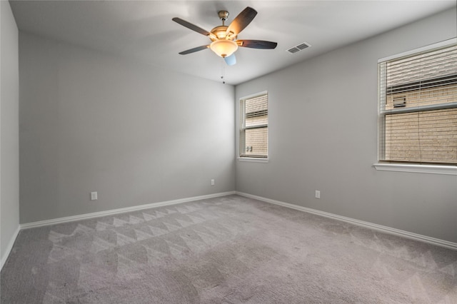 2545 Stella Ln, Northlake, TX 76247 - carpeted spare room with a ceiling fan and baseboards
