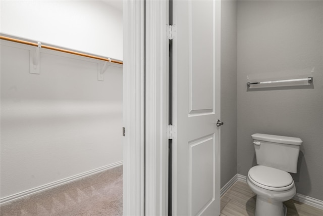 2545 Stella Ln, Northlake, TX 76247 - bathroom with toilet and baseboards