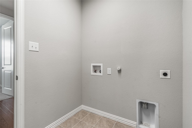2545 Stella Ln, Northlake, TX 76247 - washroom with hookup for an electric dryer, hookup for a washing machine, gas dryer hookup, and baseboards