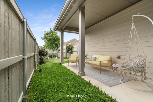 2545 Stella Ln, Northlake, TX 76247 - view of wooden terrace