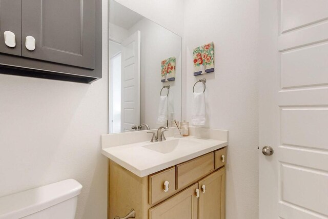 1033 Falls Rush Way, Royse City, TX 75189 - half bathroom with toilet and vanity