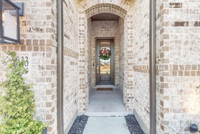 1033 Falls Rush Way, Royse City, TX 75189 - view of exterior entry with brick siding