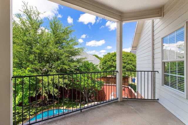 2048 Remington Ln, Frisco, TX 75033 - balcony with view of pool