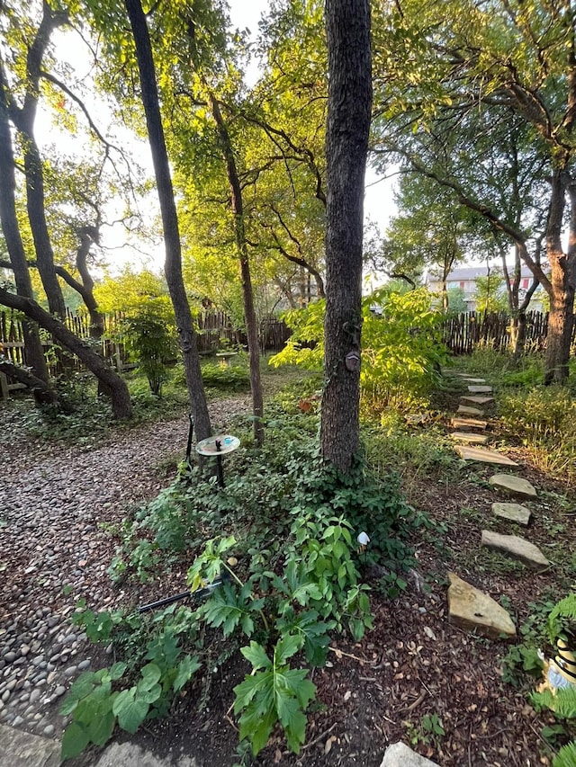 805 Trenton St, Weatherford, TX 76086 - view of yard with fence