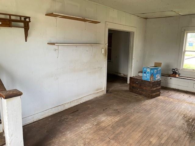 bedroom featuring hardwood / wood-style floors