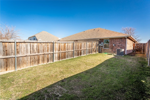 1727 Preston On The Lake Blvd, Little Elm, TX 75068 - view of yard featuring central AC unit