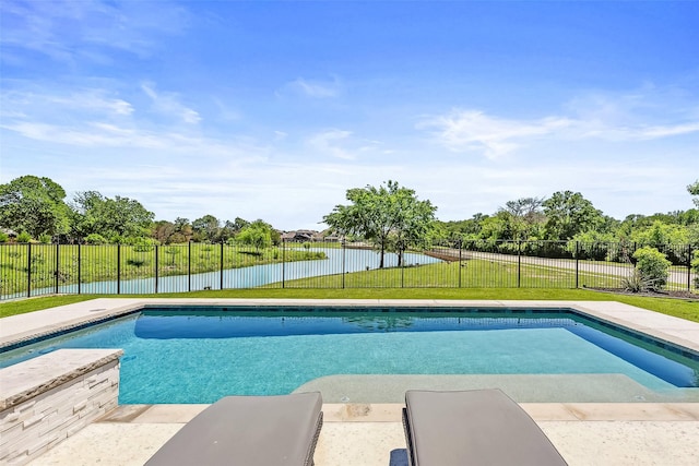 216 Shadow Creek Ln, Hickory Creek, TX 75065 - view of pool featuring a water view