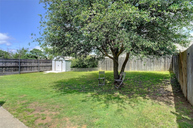 5012 Marina Del Rd, Fort Worth, TX 76179 - view of yard with a shed and an outdoor structure