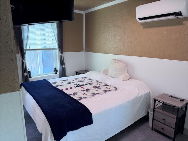 235 Hcr 2128, Whitney, TX 76692 - bedroom featuring a wall mounted AC