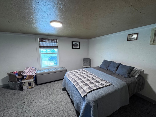 235 Hcr 2128, Whitney, TX 76692 - bedroom with a textured ceiling and carpet flooring