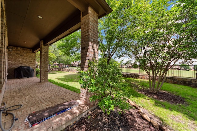473 Inverness Dr, Fairview, TX 75069 - view of patio / terrace with grilling area