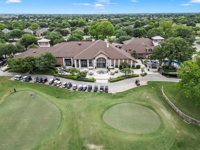 473 Inverness Dr, Fairview, TX 75069 - drone / aerial view of a golf course