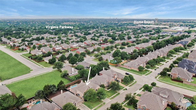 8205 Saint Clair Dr, Mckinney, TX 75071 - aerial view of residential area