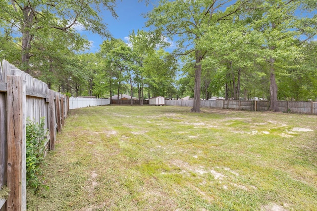 15630 Brittain Ct, Lindale, TX 75771 - view of yard with a storage shed and an outbuilding