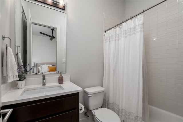 5816 Lindell Ave Unit 3, Dallas, TX 75206 - full bathroom featuring vanity, toilet, shower / bath combo, and ensuite bathroom