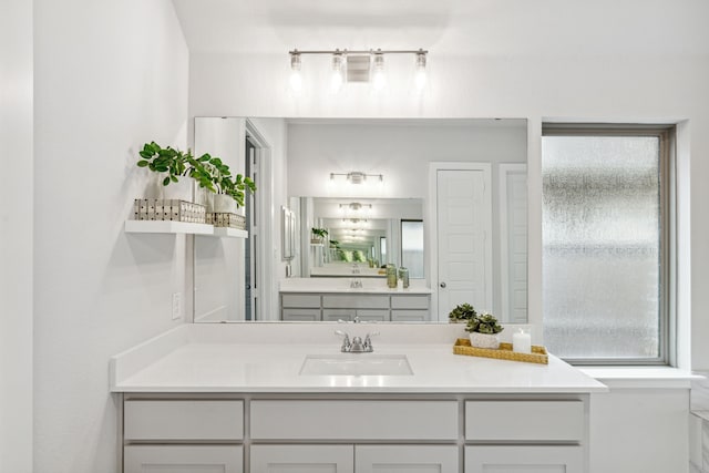 1108 Sandgate Dr, Forney, TX 75126 - bathroom featuring vanity and plenty of natural light