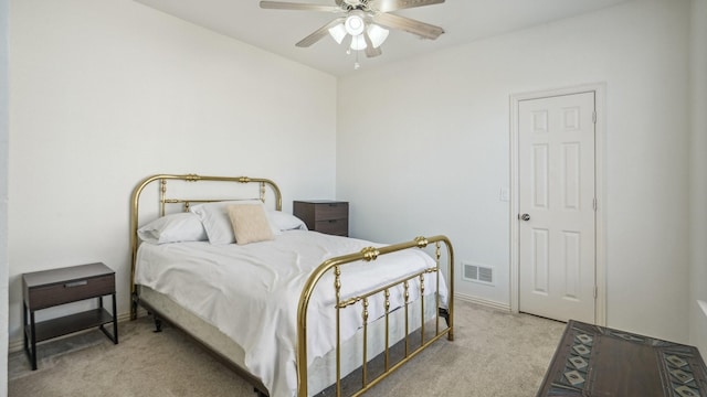 2026 Spindletop Trl, Frisco, TX 75033 - carpeted bedroom with ceiling fan and baseboards
