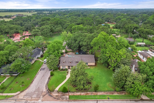 1111 Governors Dr, Corsicana, TX 75110 - bird's eye view of a heavily wooded area