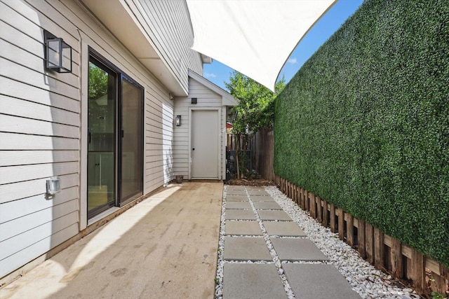 2755 Harbinger Ln, Dallas, TX 75287 - view of patio with fence