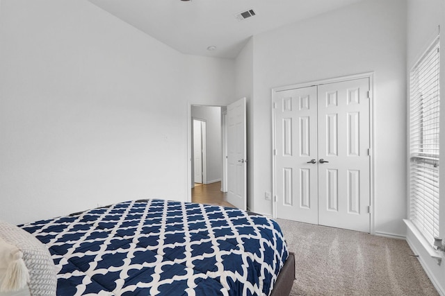10149 Red Bluff Ln, Fort Worth, TX 76177 - carpeted bedroom featuring a closet
