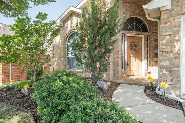 10149 Red Bluff Ln, Fort Worth, TX 76177 - entrance to property featuring brick siding