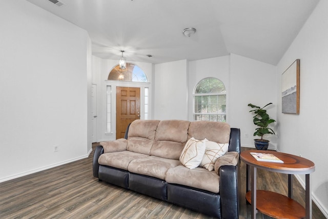 10149 Red Bluff Ln, Fort Worth, TX 76177 - living room with wood finished floors and baseboards