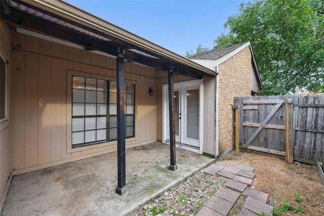 4620 Carr St, The Colony, TX 75056 - view of patio / terrace featuring fence