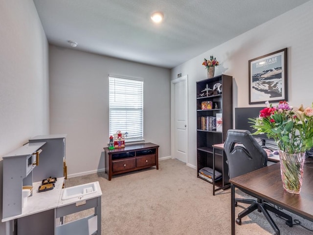 16757 Portage St, Justin, TX 76247 - office space with light colored carpet and baseboards