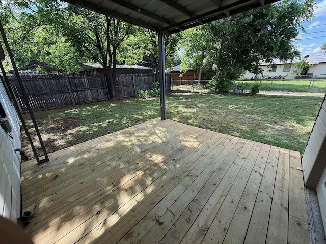 2325 S 40th St, Abilene, TX 79605 - view of wooden terrace
