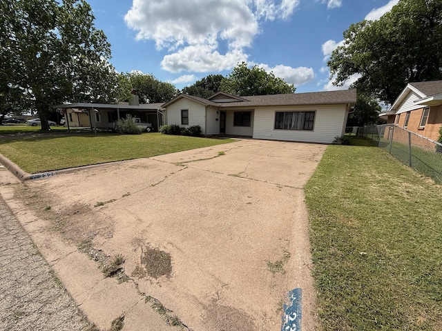 2325 S 40th St, Abilene, TX 79605 - ranch-style home featuring concrete driveway
