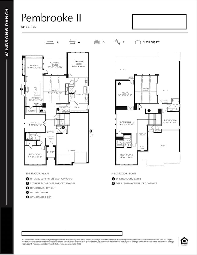 4160 Rosita Ln, Prosper, TX 75078 - floor plan / room layout