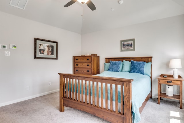 6628 Kort St, Rowlett, TX 75089 - bedroom featuring carpet flooring, baseboards, ceiling fan, and lofted ceiling