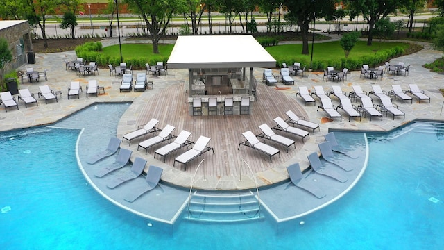 view of community pool