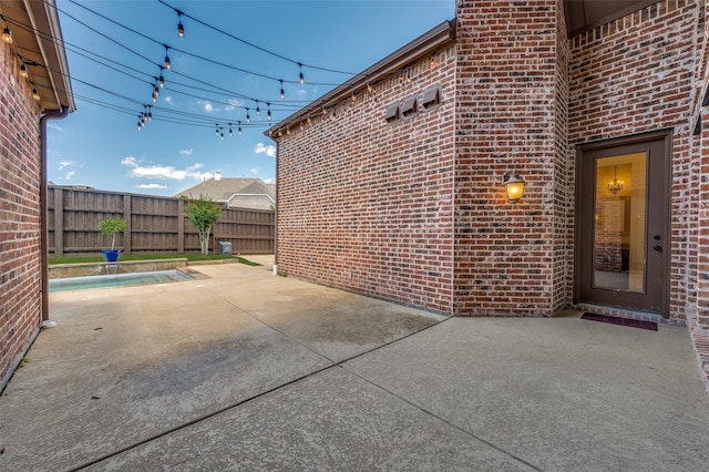 1210 Carlisle Ct, Frisco, TX 75036 - view of patio / terrace featuring fence