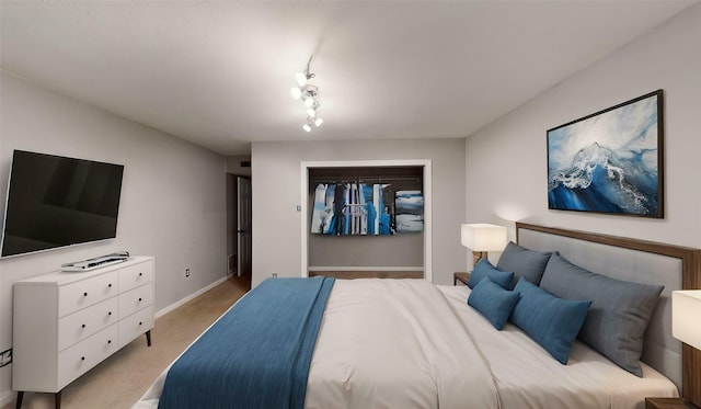 2810 Dove Meadow Dr, Garland, TX 75043 - bedroom featuring light colored carpet and baseboards