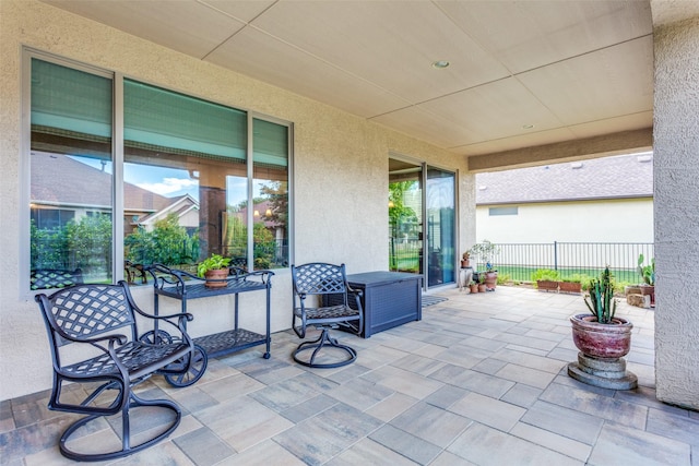 11708 Southerland Dr, Denton, TX 76207 - view of patio featuring fence