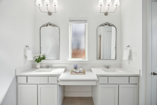 1908 St Andrews Dr, Celina, TX 75009 - full bathroom with vanity and tile patterned floors