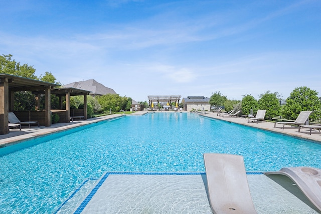 1908 St Andrews Dr, Celina, TX 75009 - community pool with a patio area