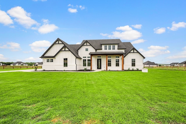 4413 Sandstrom Way, Fort Worth, TX 76179 - back of house featuring board and batten siding and roof with shingles