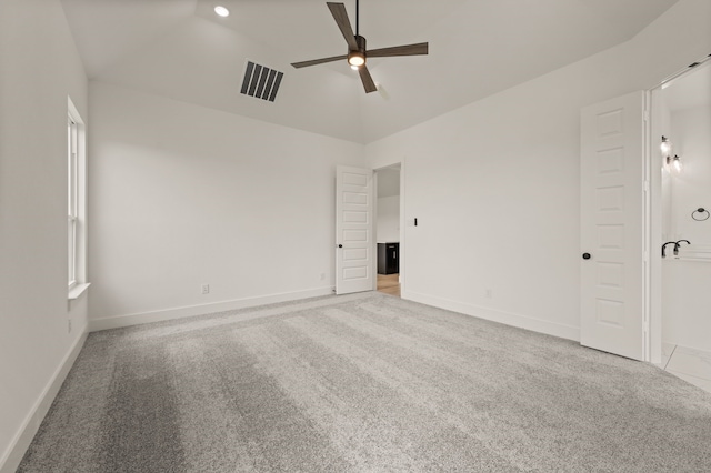4413 Sandstrom Way, Fort Worth, TX 76179 - carpeted spare room with a ceiling fan, baseboards, and high vaulted ceiling