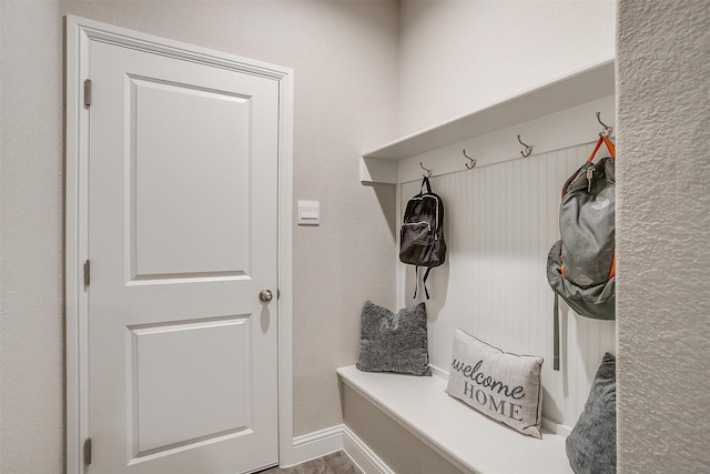 view of mudroom