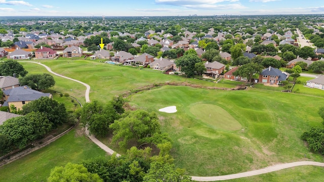 2701 Royal Troon Dr, Plano, TX 75025 - aerial perspective of suburban area featuring a golf course