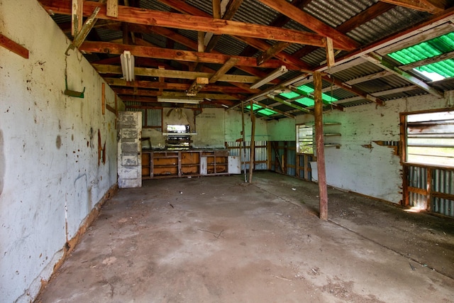 43 Pueblo, Gordonville, TX 76245 - miscellaneous room with concrete flooring